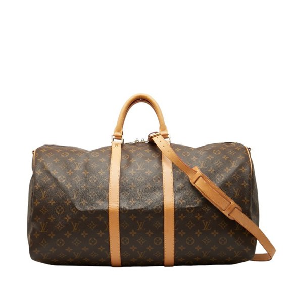 Pre-Owned Louis Vuitton Monogram Keepall Bandouliere 55 Boston/Shoulder Bag, 2-Way,... (Good)