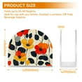 thumbnail image 4 of Yayeee Napkin Holder for Table Kitchen Paper Tissue Organization, Floral Pattern, 4 of 8