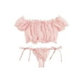 thumbnail image 4 of Conjunto de sujetador de encaje sexy estilo europeo y americano ropa interior sexy bikini dividido para mujer ropa interior sexy, 4 of 5