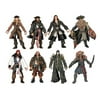 Pirates of the Caribbean 3-3/4" Figures, Set of Eight