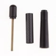 thumbnail image 3 of Universal Pulido 12 Cm Real Tipo De Tornillo De Fibra De Carbono Rechoncha Corta Car / FM 黑色 Sharpla Mástil de antena corta para radio de automóvil, 3 of 8