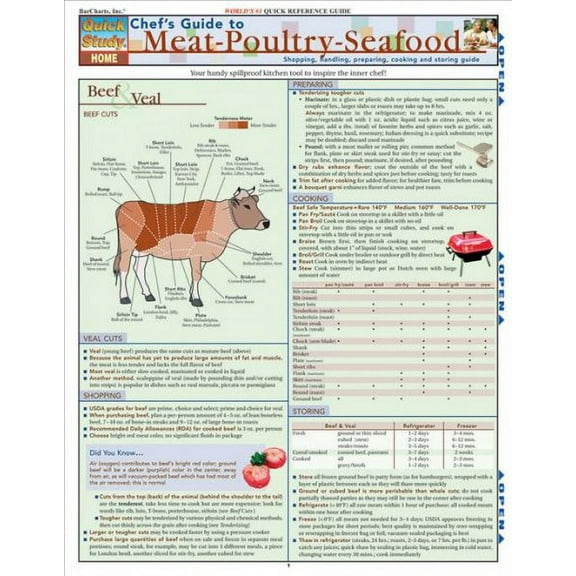 Chef'S Guide To Meat-Poultry-Seafood (Other)