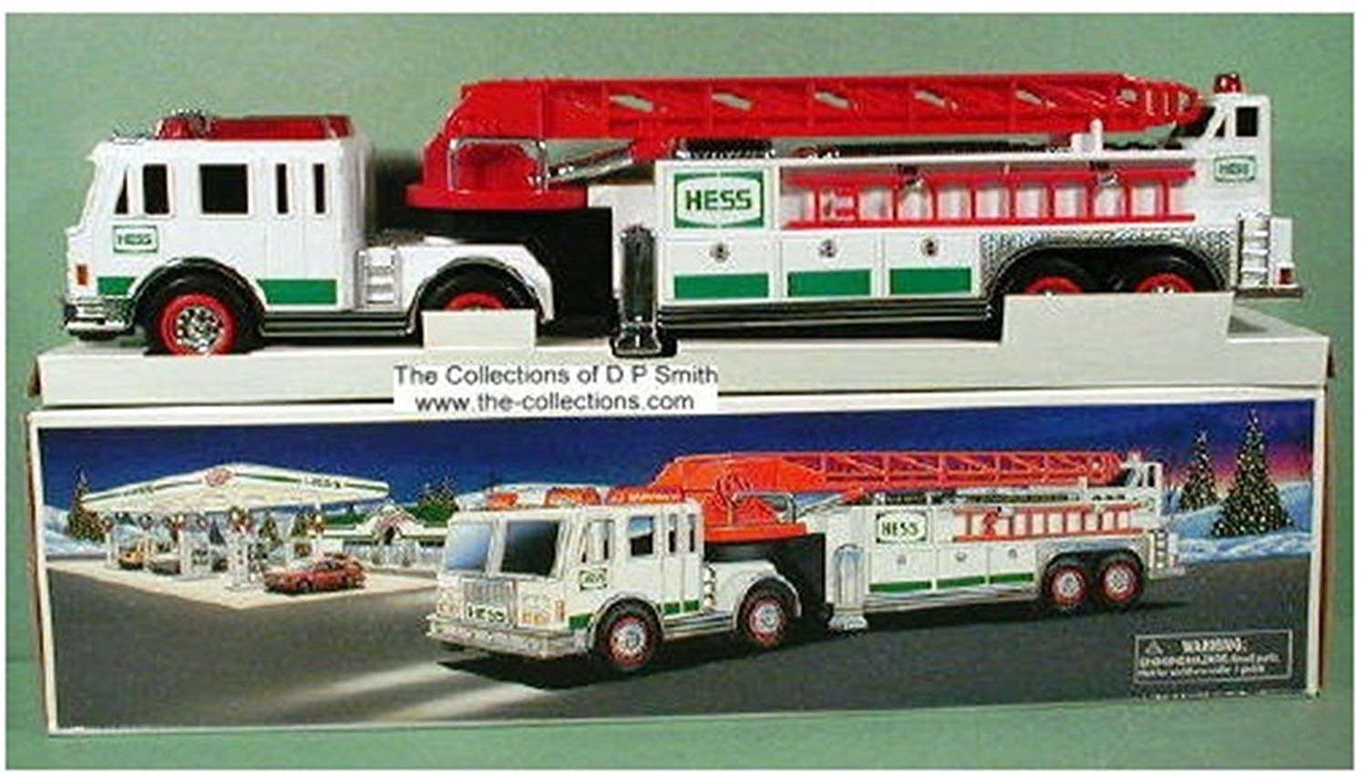 2000 Hess Firetruck Electronic Firetruck Toy Vehicle