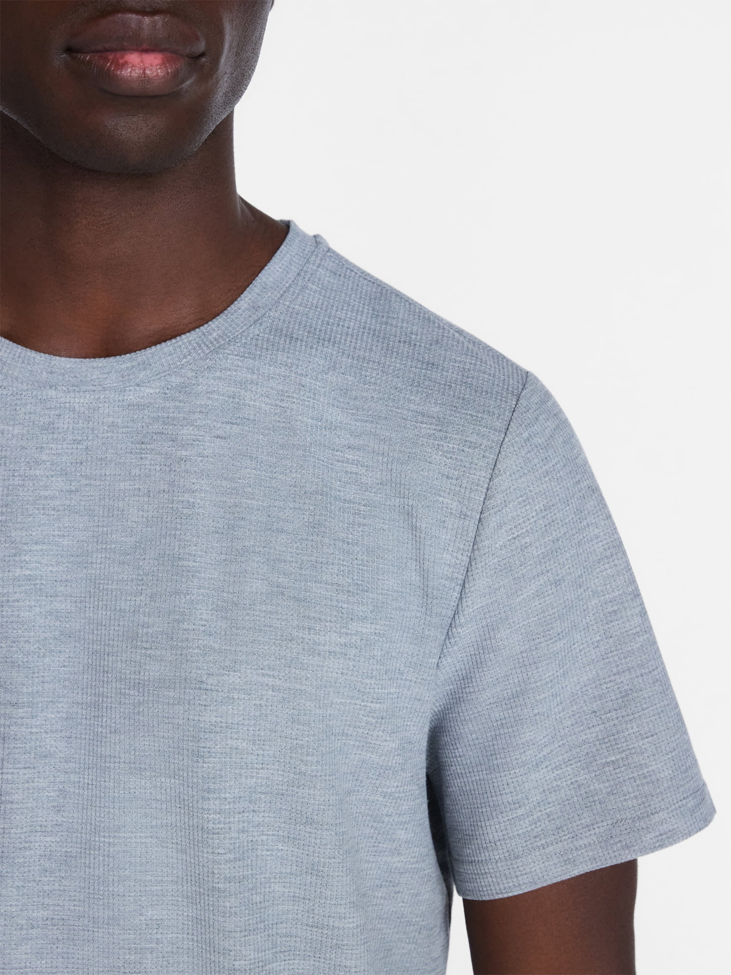 George Men's Waffle Knit Sleep Tee with Short Sleeves, Sizes XS-3XL