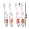 thumbnail image 2 of Kids Toothbrush - Toothbrushes Cartoon Toddlers Toothbrushes Bristle Toothbrushes for Children, 2 of 5