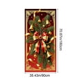 thumbnail image 3 of Christmas Door Cover Flag Exquisite Doorway Decorative Christmas Background Door Curtain, Christmas Door Decorations Covers for Holiday Party Decor, 3 of 6