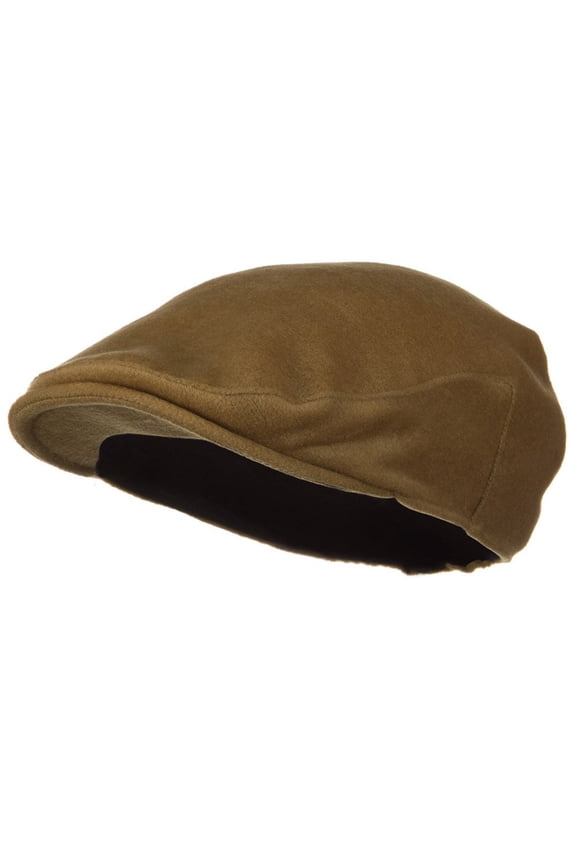 Big Wool Velvet Ivy Cap - Camel 2XL-3XL