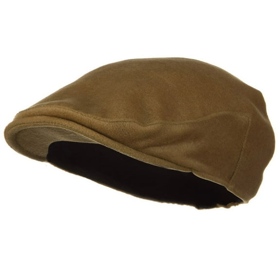 Big Wool Velvet Ivy Cap - Camel 2XL-3XL