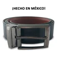 thumbnail image 4 of Cinturon De Piel Genuina Para Hombre, Piel 100% Bovino Color Negro / Shedron Talla 42, 4 of 5