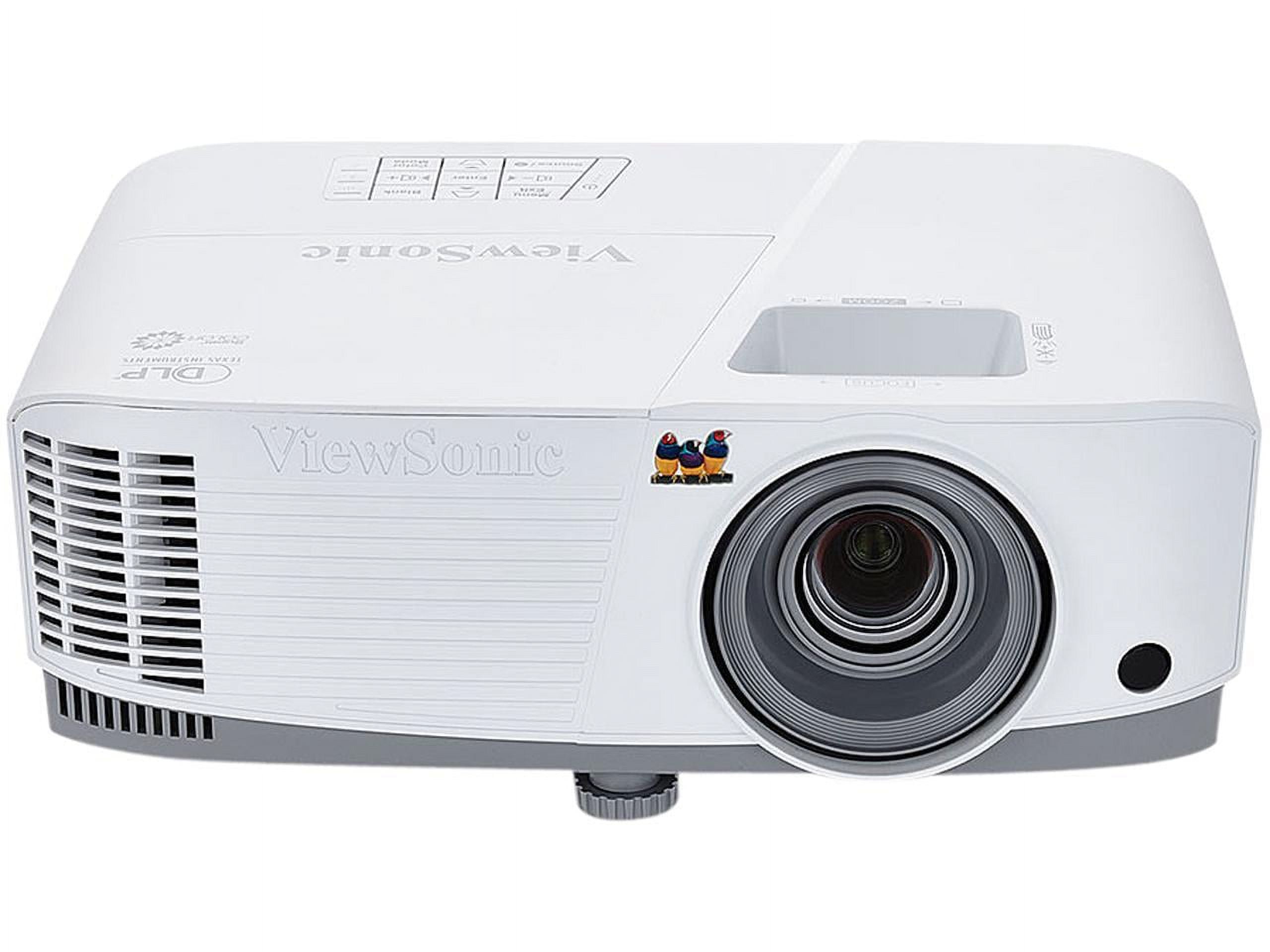 ViewSonic 4000 Lumens WXGA High Brightness Projector with HDMI Vertical Keystone for Home and Office
