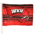 thumbnail image 4 of Western Kentucky Hilltoppers 11X14 Window Mount 2-Sided Car Flag, 4 of 5