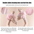 thumbnail image 4 of Exfoliating Back Scrubber Exfoliating Body Brush Back Washer Back Scrubber Towel for Shower, 4 of 7