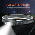 thumbnail image 1 of Super Bright Light Sensor Mini Led Headlamp, LED Rechargeable Headlamp Flashlight - Running, Camping, and Outdoor LED Headlight Headlamps, Waterproof Camping Accessories for Adults, 1 of 6