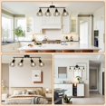 thumbnail image 2 of LTBLIGHT 4-Light Plug in Track Lighting with Power Cord, Plug in Ceiling Light with ON/Off Switch, LED Spotlight for Kitchen, Liv, 2 of 8