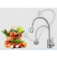 thumbnail image 2 of HAMPPLIES Kitchen Taps Stainless Steel Rotatable Single Hole 1Pcs, 2 of 8