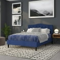 thumbnail image 4 of Flash Furniture Cambridge Tufted Upholstered Queen Size Headboard in Navy Fabric, 4 of 12