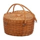 thumbnail image 1 of Cesta de Picnic con tapa, cesta de almacenamiento con asas, cesta de mano en forma de corazón, cesta tejida a mano para barbacoa, regalos de verduras,, 1 of 8