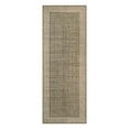 thumbnail image 4 of Nasitip Modern Geometric Stripe Brown 2'x6' Area Rugs for Living Room Soft Low Pile Non-Sliping, Machine Washable, 4 of 7