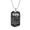 Military Chain (Gold), variant on Gloria al Padre Glory Be to the Father Spanish Dog Tag Necklace Stainless Steel 24" Chain Silver Tone or Gold Tone