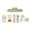 Style A, variant on Montessori Busy Board DIY Accessories Material for Travel Toys Children Kids Style A