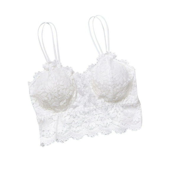 Women's Sexy Lace Seamless Breathable Cami Bra Top, Solid Color Sleeveless Fitted Vest With Adjustable Strap, Daily Wear For Summer Spring Winter M L Xl Sizes