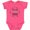Vintage Hot Pink, variant on Inktastic I Love My Sister Diabetes Awareness Boys or Girls Baby Bodysuit