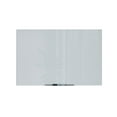 thumbnail image 2 of U Brands Non-Magnetic Ghost Grid Glass Dry-Erase Board, 36 x 24 inches, White Frosted Surface, Frameless, 2 of 5