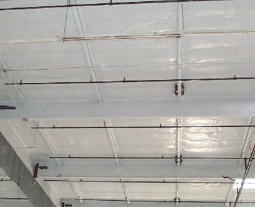 200 sqft 2'x100' Reflective White 1/8" Foam Core Vapor Barrier Insulation R7 