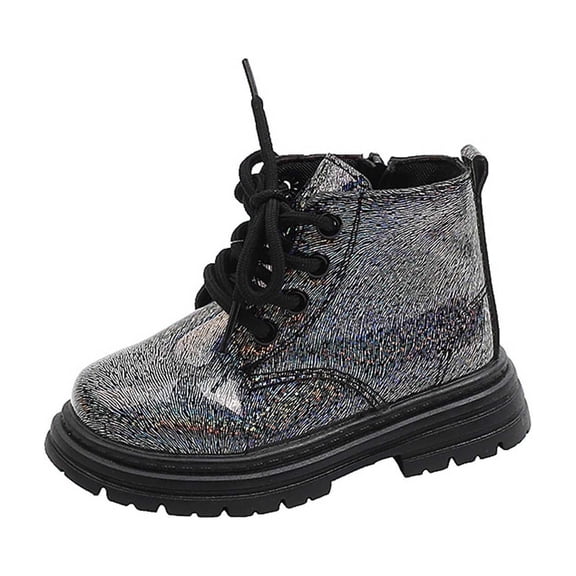 Owordtank Kids Girls' Boots Children's Boots Outdoor Boots Girls' Plush Short Boots Boys' boots