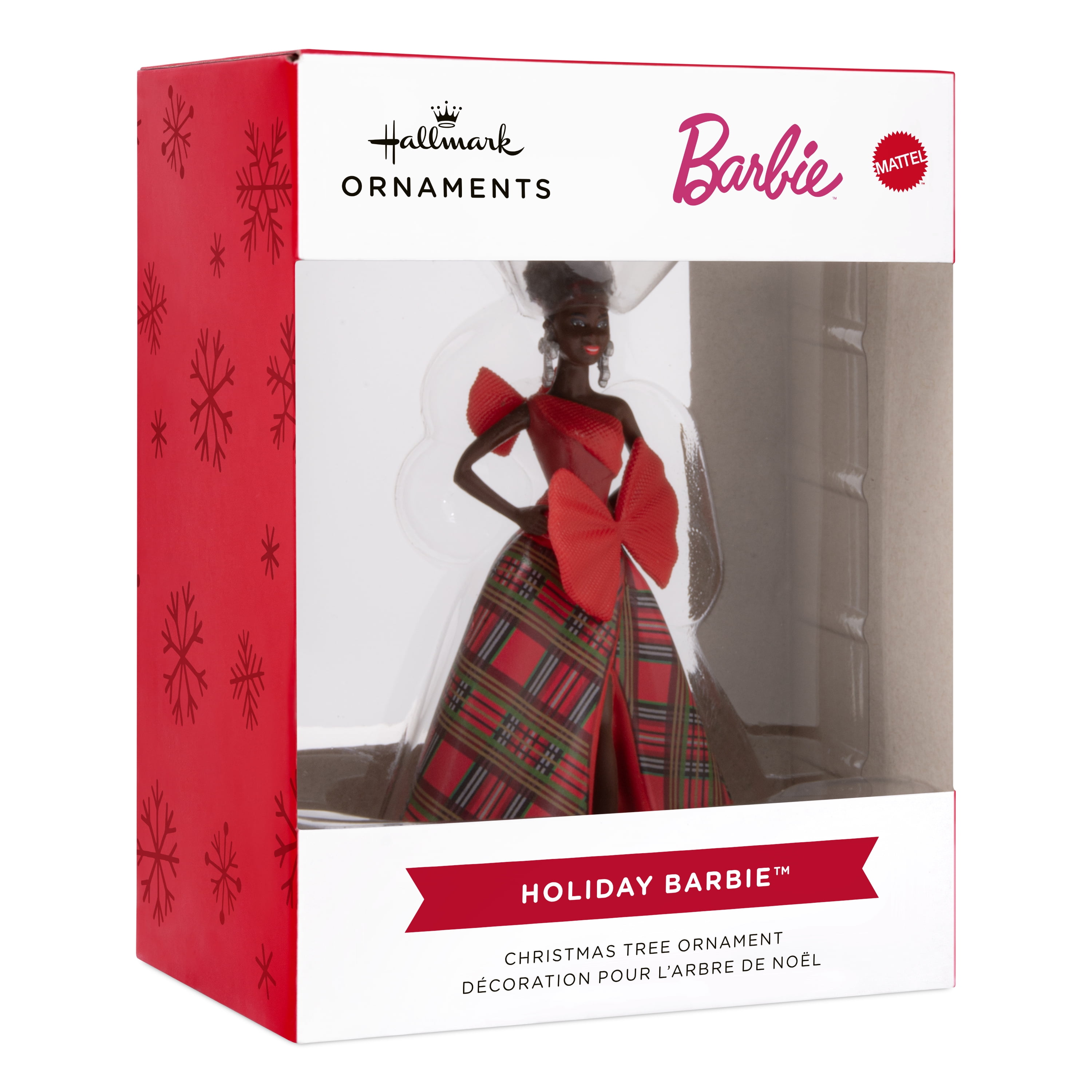 Hallmark Mattel Black Holiday Barbie 2024 Christmas Ornament