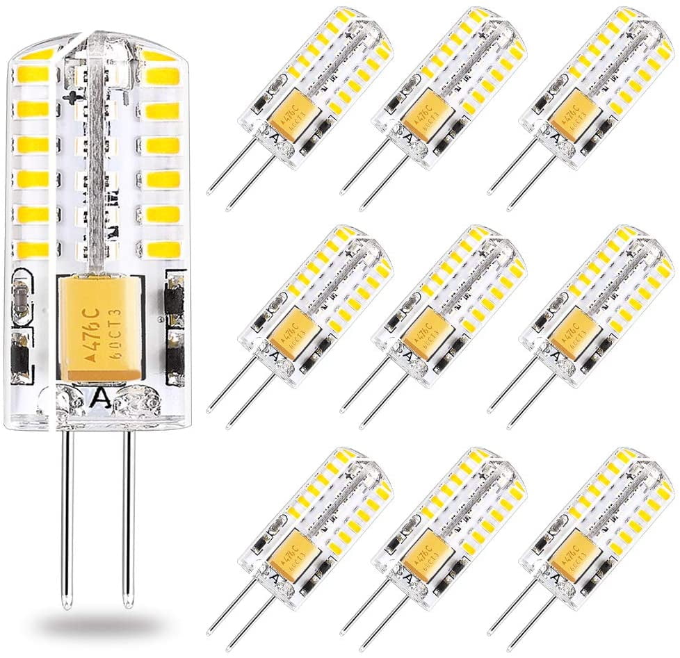 G4 LED Bulb 12V AC/DC BiPin Base Landscape Light Bulbs 3 Watt LED