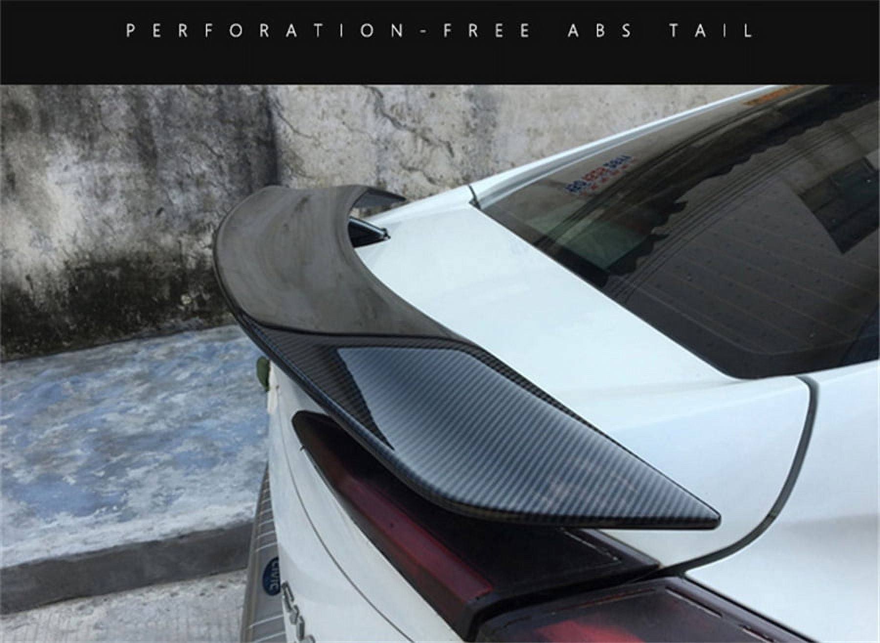 53/135cm Glossy Black ABS Sedan Car Rear Trunk Modified Wing Spoiler GT  Style