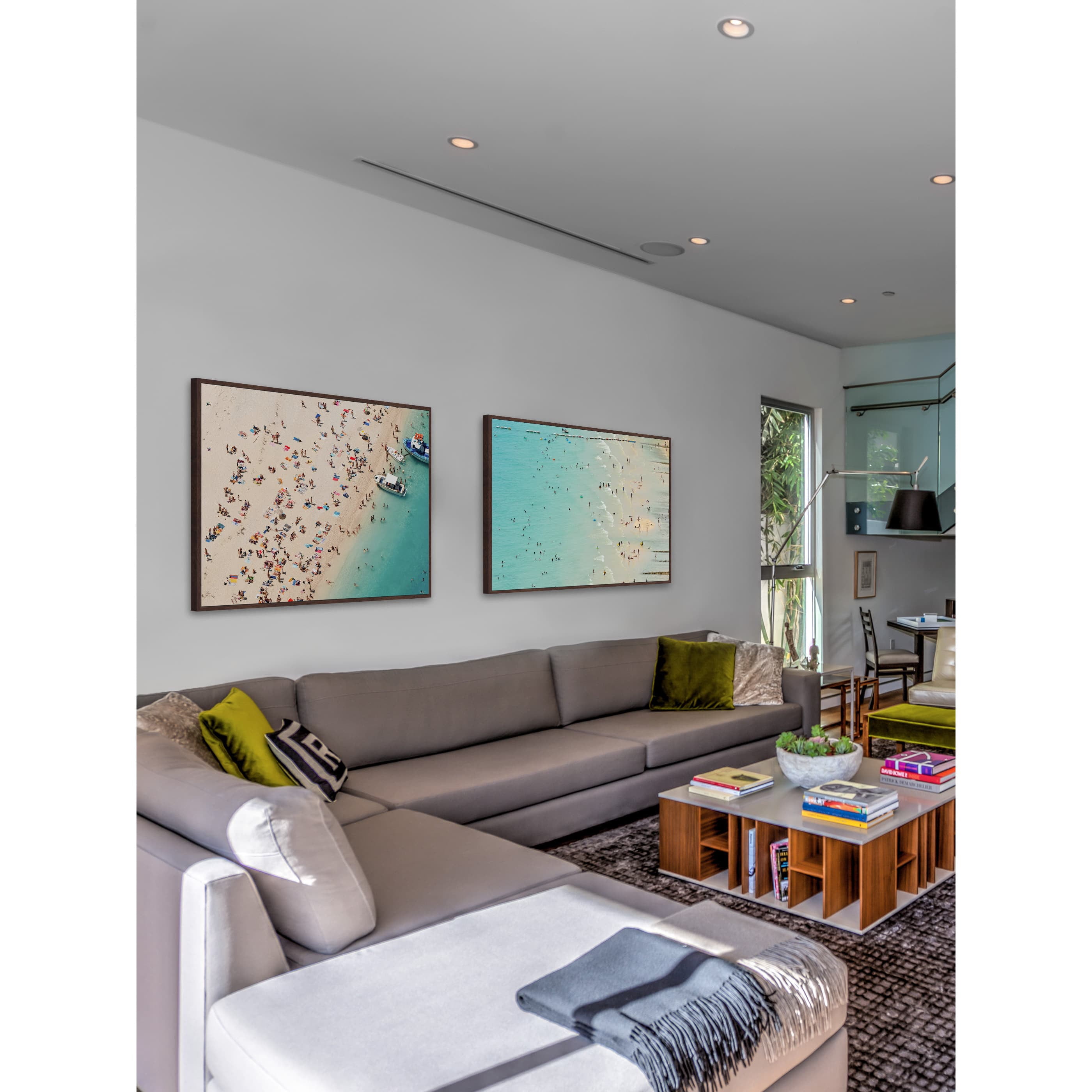 Beaches Diptych