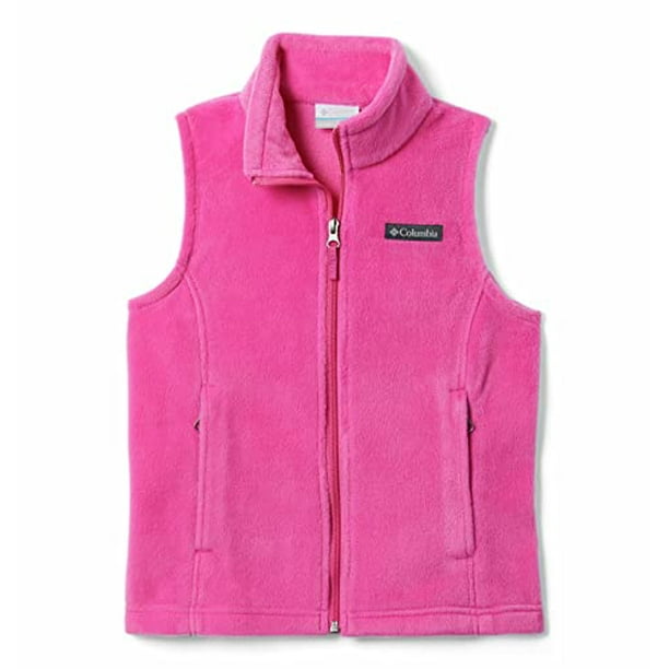 Pink cheap fleece vest