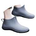 thumbnail image 3 of Chaussures de Pluie Élégantes pour Femmes Confortables Tube Court Mode pour Temps Humide, 3 of 8