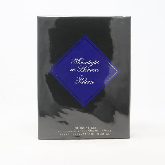 Kilian Moonlight In Heaven 2pcs Gift Set For Men
50ml Eau De Parfum Spray   7.5ml Eau De Parfum Spray