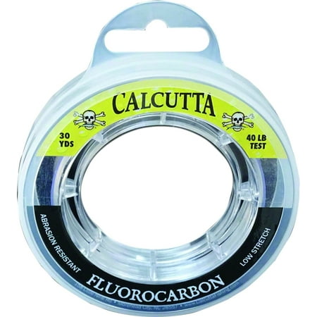 

Calcutta CFL-40-30 Fluorocarbon Leader Material 40 lb 30 Yards Spool