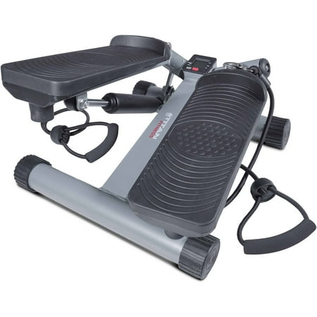 Titan Fitness Compact Step Machine with Resistance Bands Twister Stepper