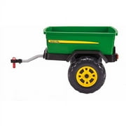 Peg Perego John Deere Adventure Trailer, Extra Large Accessory for John Deere Gators, Green