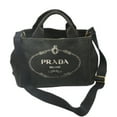 thumbnail image 2 of Pre-Owned PRADA Tote Bag Kanapa Mini 1BG439 Prada Black (Fair), 2 of 20