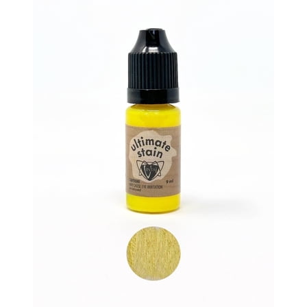 2 Pack - Ultimate Stain, Wood Craft & Jewelry Making,  Dayglow Yellow, (9mL), Multi-surface, Vintaj