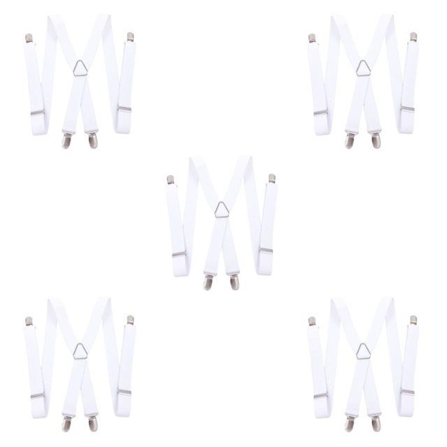 Minnieouse Tirante en forma de X para pantalones, correa para fotografía, informal, para adultos, pantalones cruzados elásticos, abrazadera para Type4 NO4