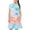 Multicolor, variant on JoyHoop Girls Dresses Toddler Summer Sundress Kids Short Sleeve School Casual A Line Twirly Skater Dresses