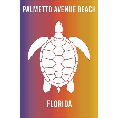 

Palm Island Aruba Souvenir 2x3 Inch Fridge Magnet Turtle Design