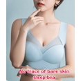 thumbnail image 7 of Woman Top Bra Sexy Push Up Bra Seamless Ice Silk Underwear Women Unwired Ring Sleep Lingerie Fitness Sports Bralette Invisible, 7 of 7