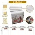 thumbnail image 5 of Thanksgiving Cotton Linen Table Runner, Washable Table Runners for Kitchen, Dining Room, Holiday, Home Party Table Decor, 13x72 Inches, 5 of 9