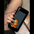 thumbnail image 1 of Compatible Con iPhone 11 12 Mini Pro Max SE 2020 Funda Suave WX37 Dibujos Animados garfield Gato Protección De Silicona, 1 of 4
