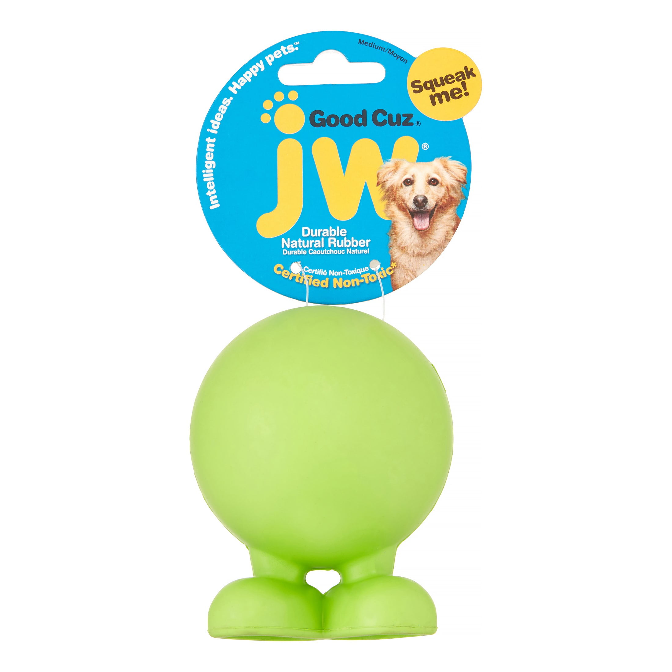 Petmate JW Cuz Dog Toy, Medium, Assorted Colors