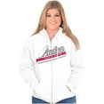 thumbnail image 3 of Andes Mints Classic Chocolate Candy Zip Up Hoodie Men's Women's Brisco Brands M, 3 of 6