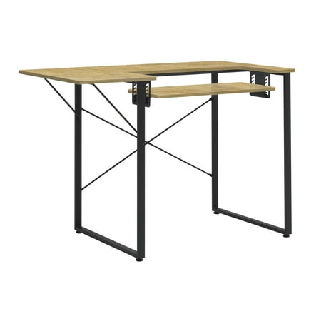 Sew Ready 13406 Dart Sewing Machine Table with Folding Top, Charcoal Black & Ashwood